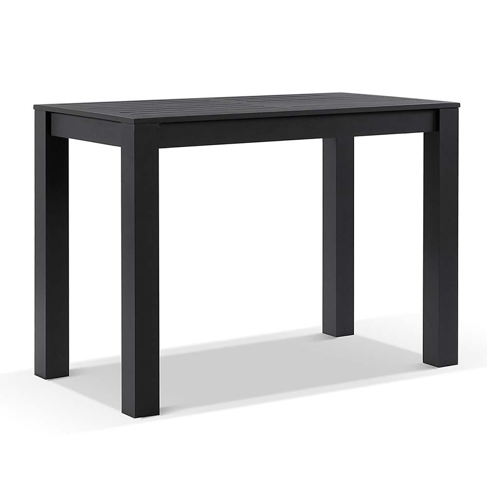 Santorini Outdoor Aluminium 1.5m Bar Table with 6 Bar stools