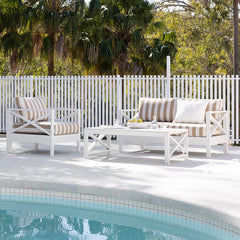 Why Bay Gallery Uses Performance Fabrics Like Sunbrella and Olefin for Outdoor Durability