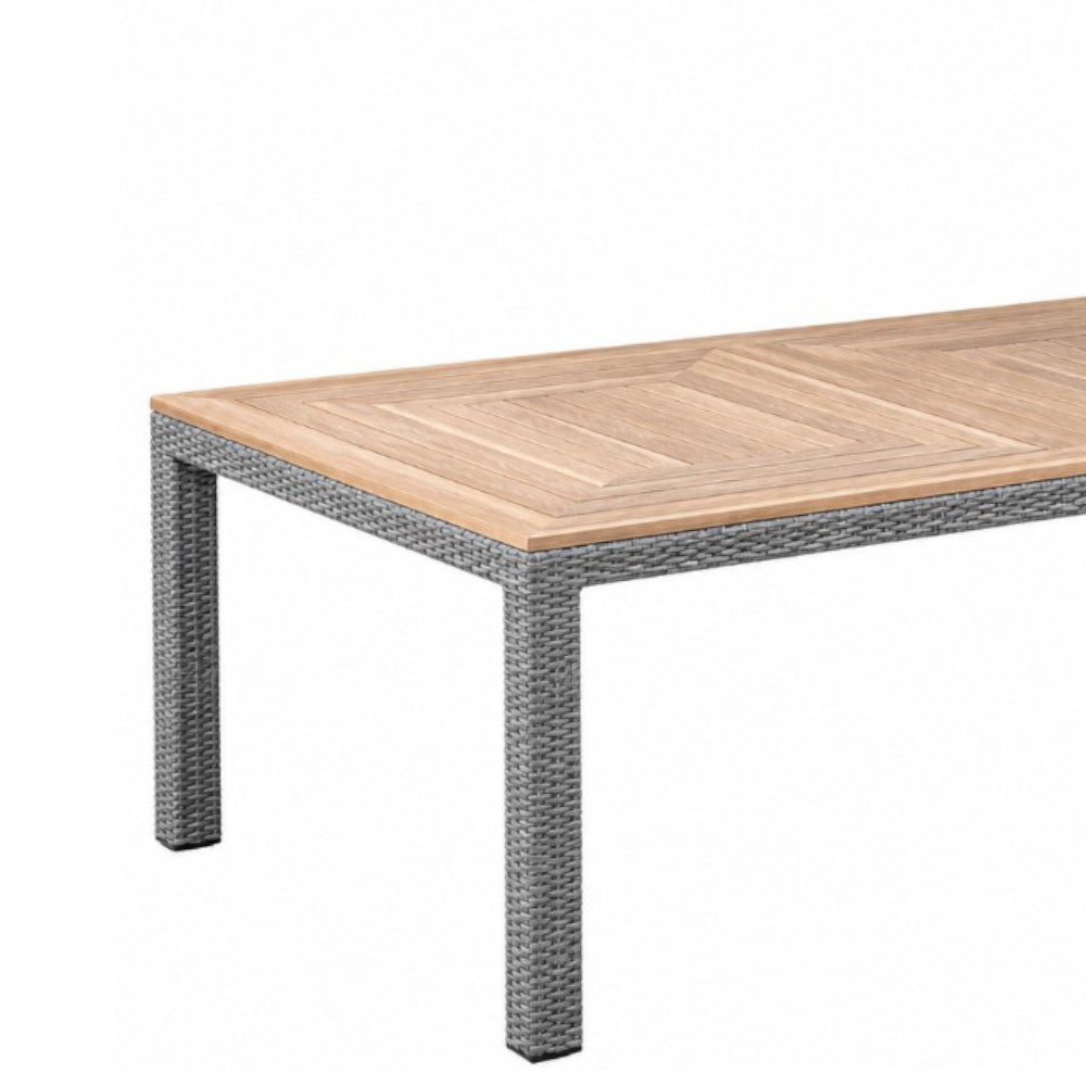 Sahara 10 Seat with Coastal Chairs in Half Round wicker