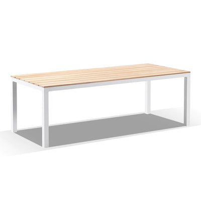 Tuscany 8 Seater Teak & Aluminium Dining Table
