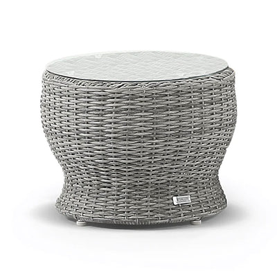 Newport Outdoor Wicker Round Side Table