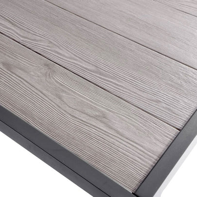 Southport Outdoor 2.17m Aluminium and Ceramic Rectangle Dining Table