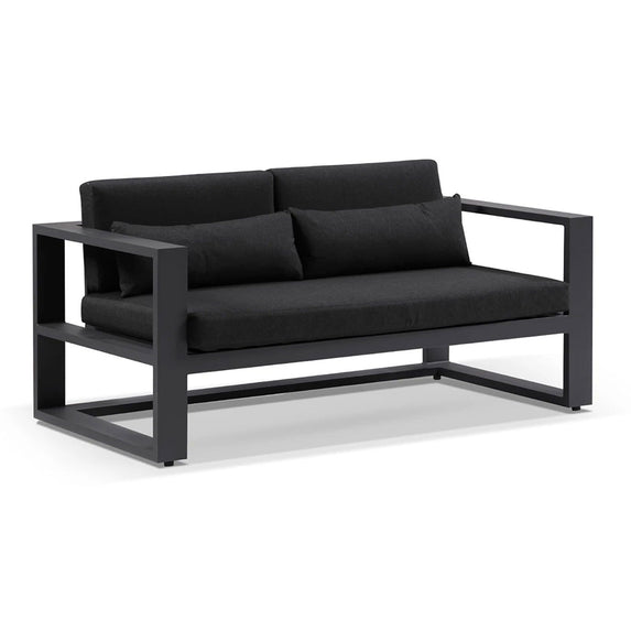 Santorini 2 Seater Outdoor Aluminium Lounge