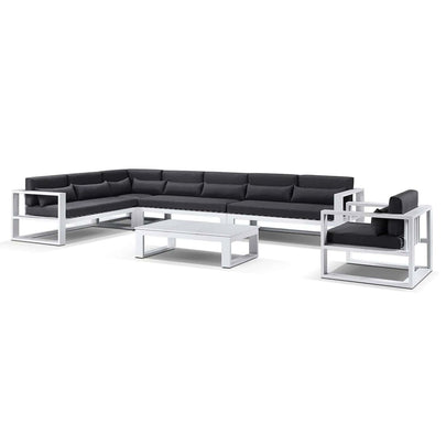 Santorini Package C Outdoor Aluminium Corner Lounge