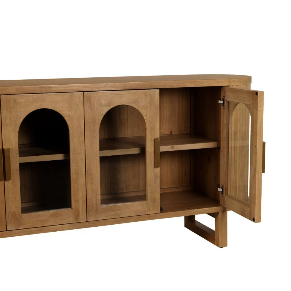 Hallie Indoor Timber Buffet Sideboard