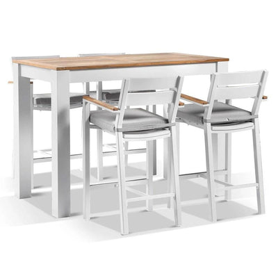 Balmoral 1.5m Bar Table with 4 Capri Bar Stools