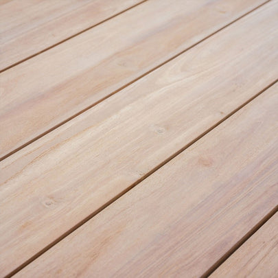 Barbados Outdoor Teak 2.4m Table in Rectangle FSC Certified Teak Timber