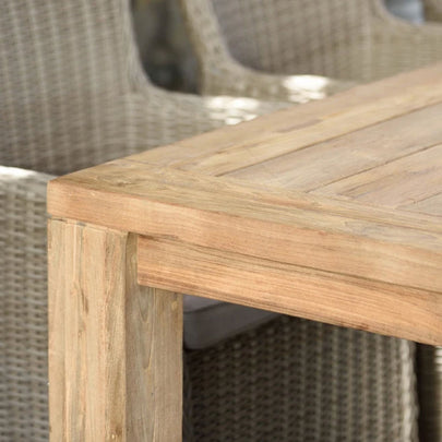 Cancun 3m Recycled Teak Timber Lifestyle Garden Dining Table