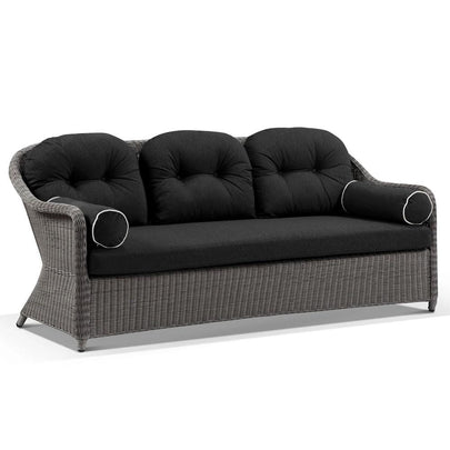 Plantation Outdoor Wicker 3+1+1 Lounge Set with Coffee Table