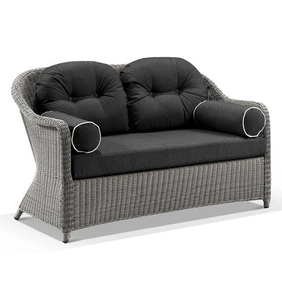 Plantation Outdoor Wicker 3+2+1+1 Seater Lounge Set with Coffee Table