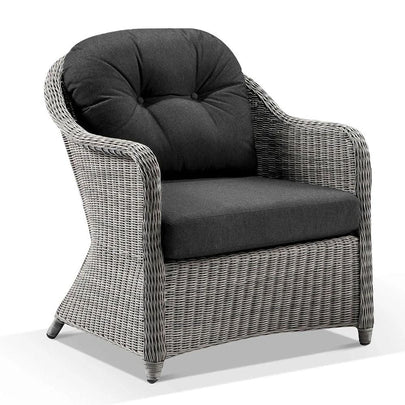 Plantation Outdoor Wicker 3+1+1 Lounge Set with Coffee Table