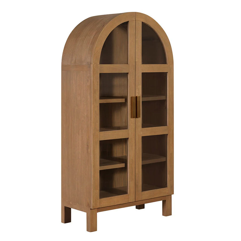 Hallie Indoor Timber Display Cabinet