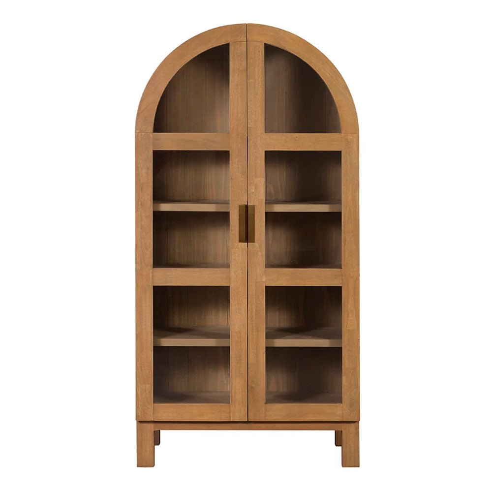 Hallie Indoor Timber Display Cabinet
