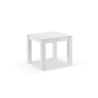 Hugo Outdoor Square Ceramic and Aluminium Dining Table
