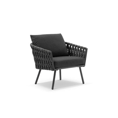 Lismore 3+2+1 Seater Outdoor Aluminium and Rope Lounge Set