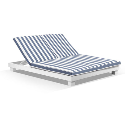 Santorini Aluminium Double Sun Lounge