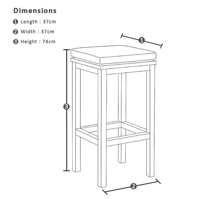 Santorini Outdoor 1.5m Bar Table with 4 Avoca Bar Stools