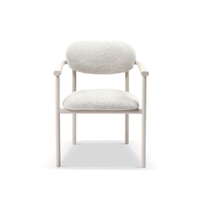 Malibu 2.2m Outdoor Aluminium and Ceramic Dining Table with 8 Aria Chairs