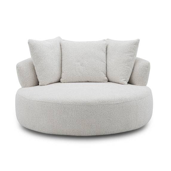 Avalon Indoor Fabric Swivel Daybed Sofa