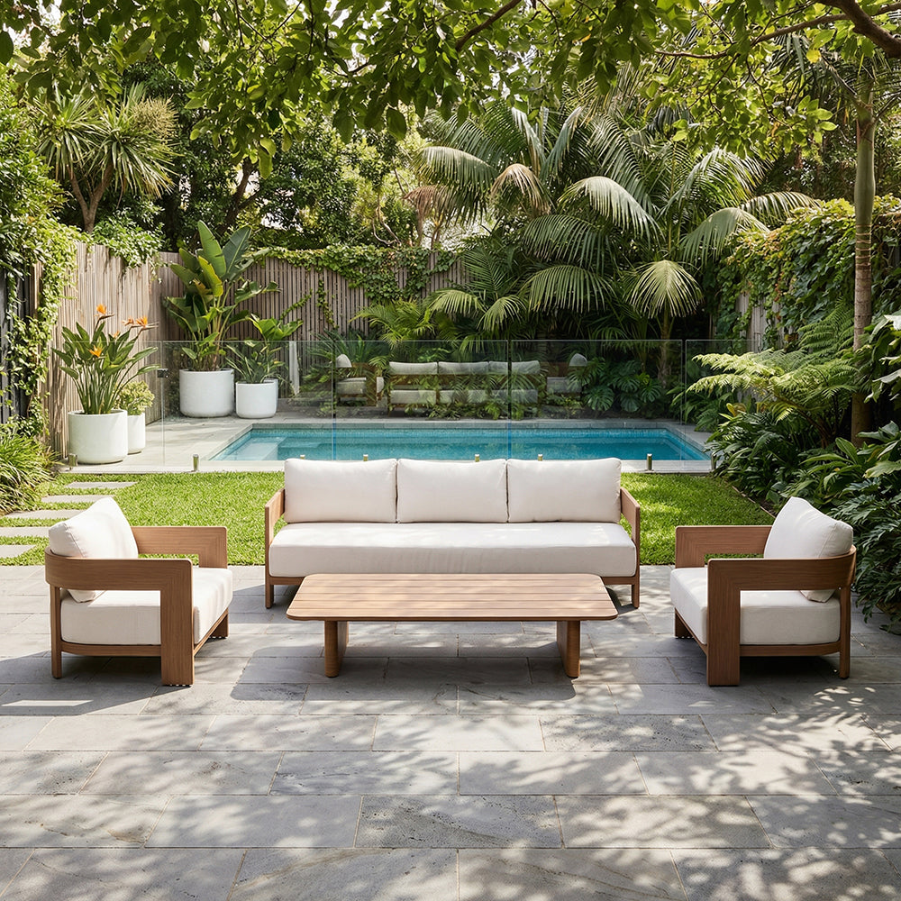 Marlo 1 Seater Outdoor Aluminium Lounge