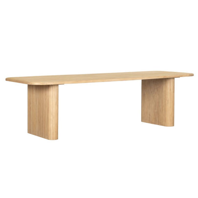 Bateau Bay 2.8m Rectangle Indoor Timber Table with 10x Esperance Dining Chairs