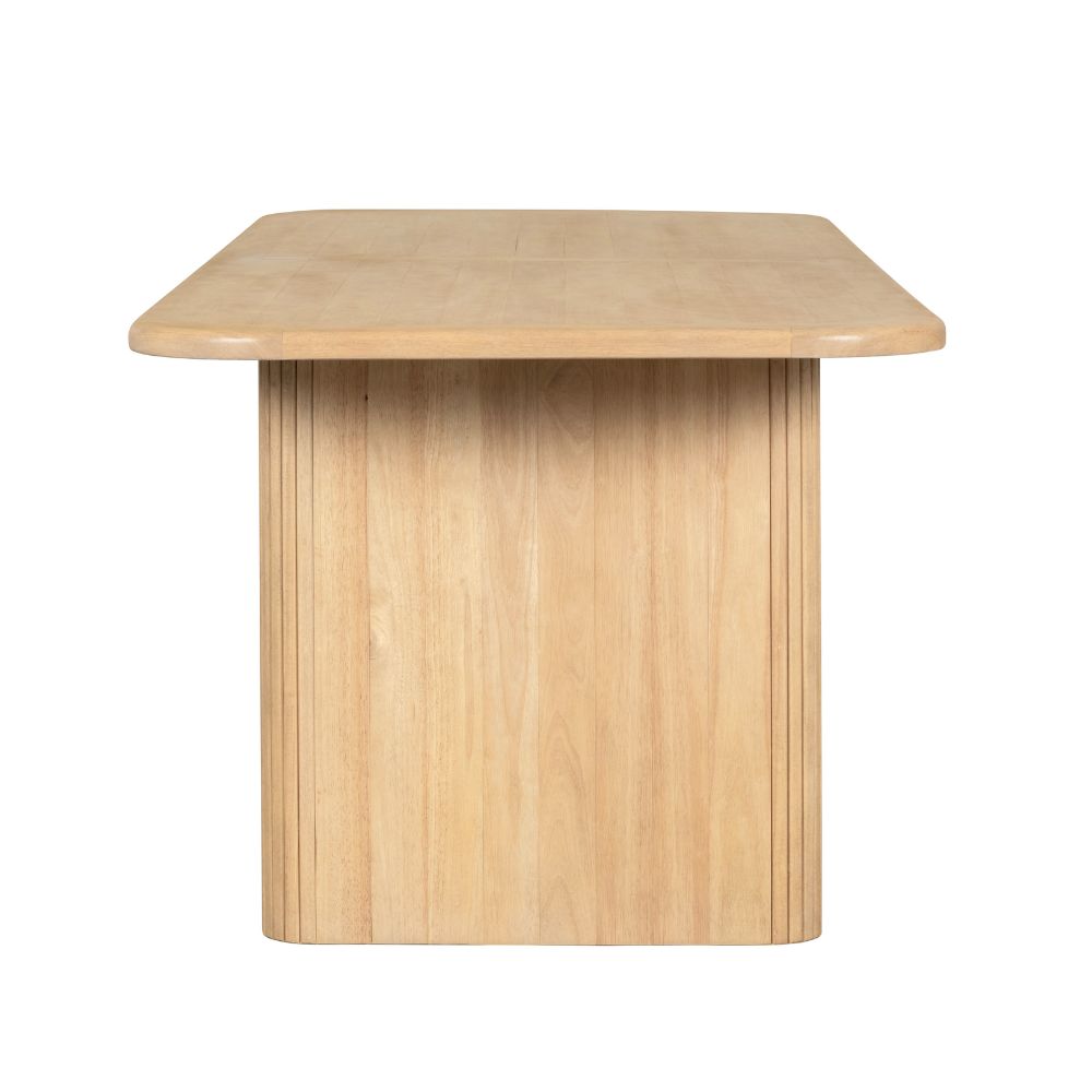 Bateau Bay 2.8m Rectangle Indoor Timber Table with 10x Esperance Dining Chairs