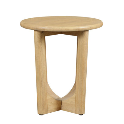 Bateau Bay Indoor Round Timber Side Table