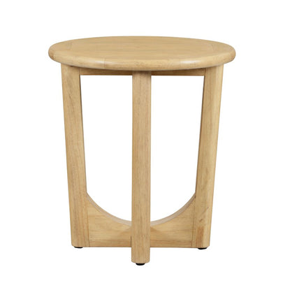 Bateau Bay Indoor Round Timber Side Table