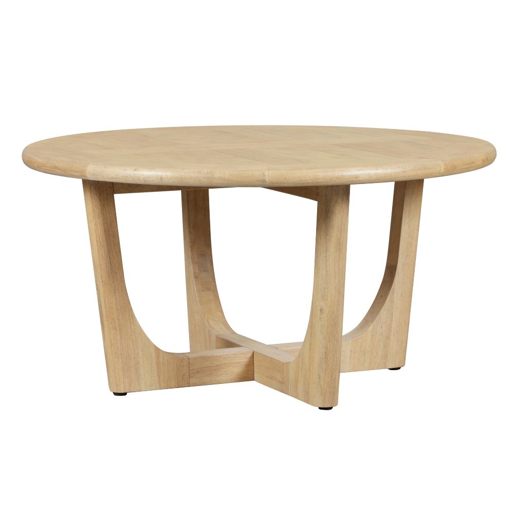 Bateau Bay Indoor Round Timber Coffee Table