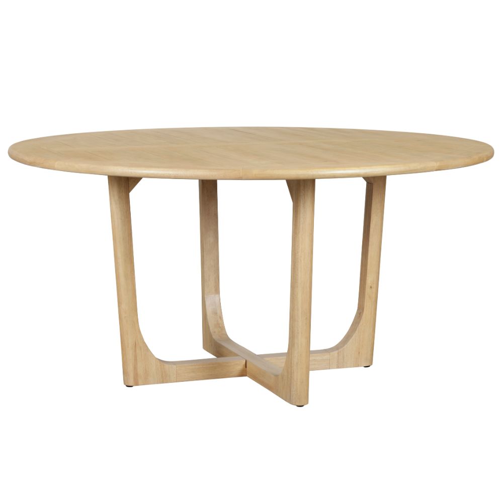 Bateau Bay 1.6m Round Indoor Timber Dining Table