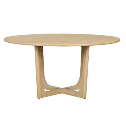 Bateau Bay 1.6m Round Indoor Timber Dining Table