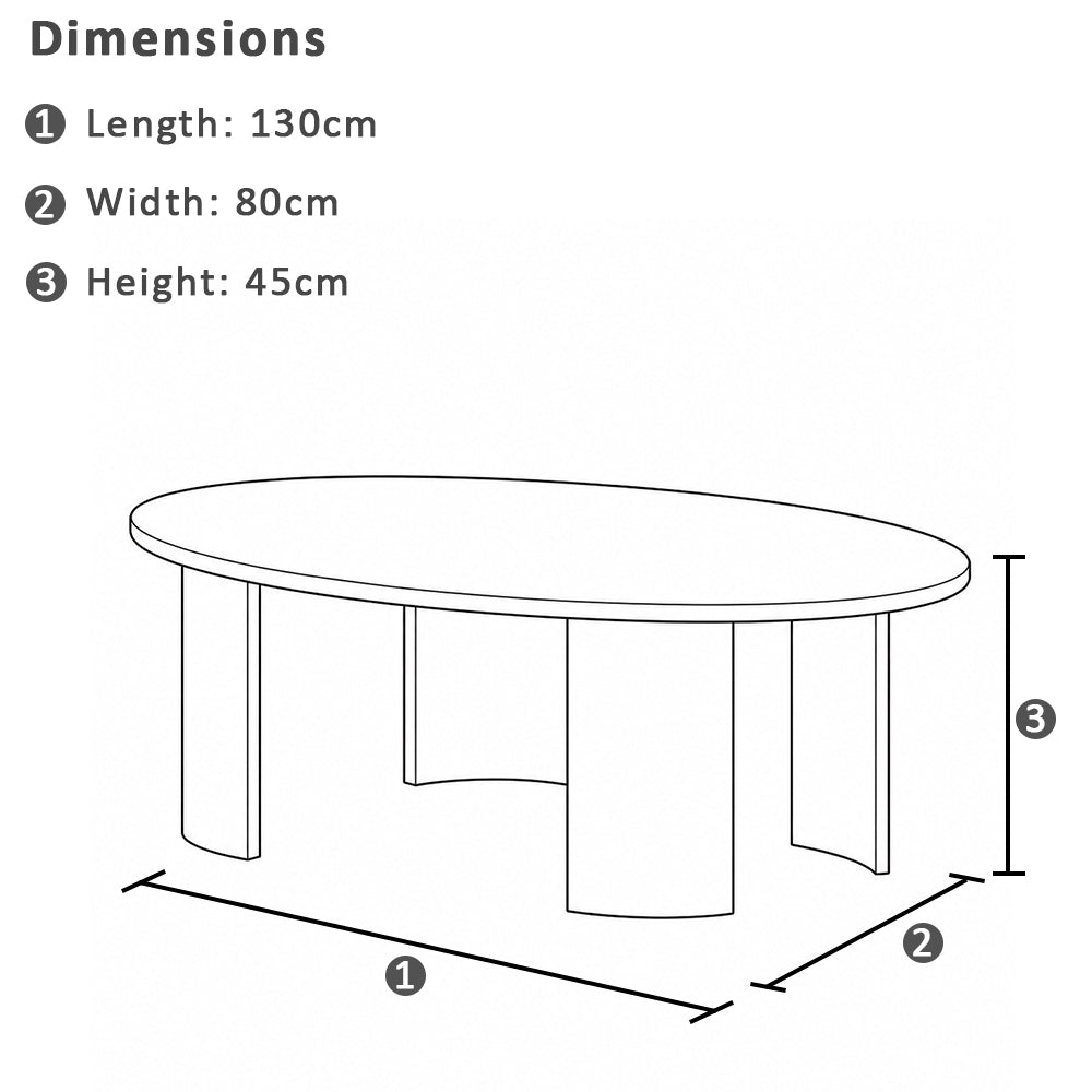 Beaumont Indoor Wooden Coffee Table
