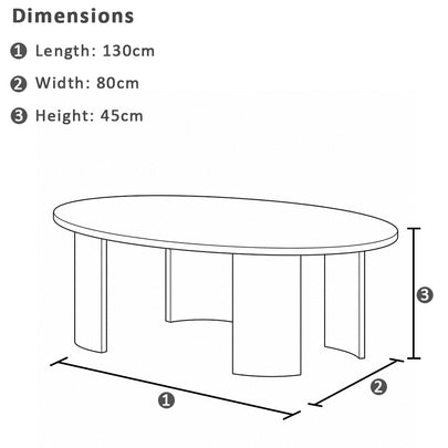 Beaumont Indoor Wooden Coffee Table
