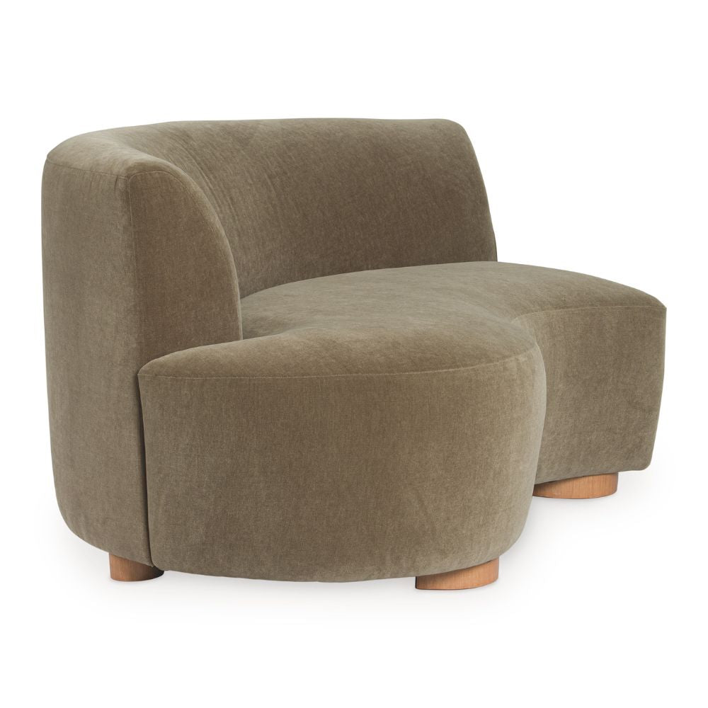 Bexley Indoor Corner Chaise Fabric Lounge Setting