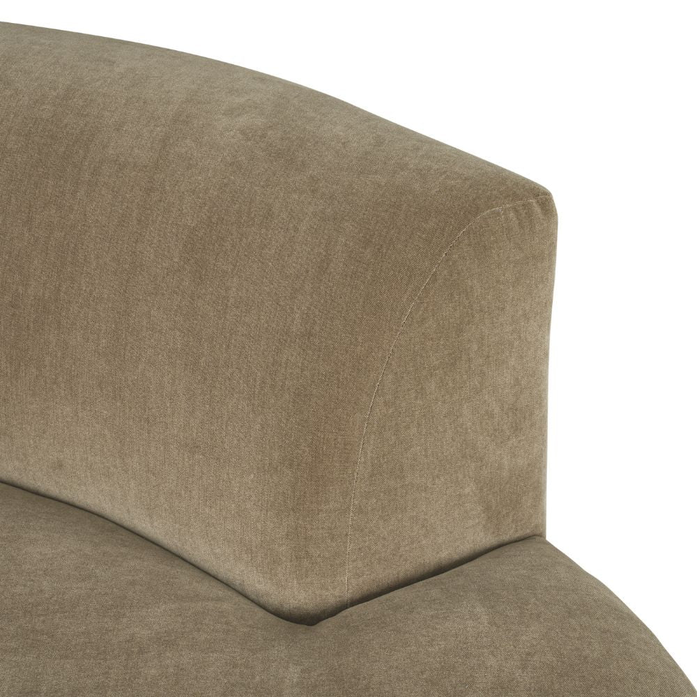 Bexley Indoor Corner Chaise Fabric Lounge Setting