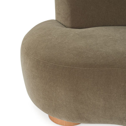 Bexley Indoor Corner Chaise Fabric Lounge Setting
