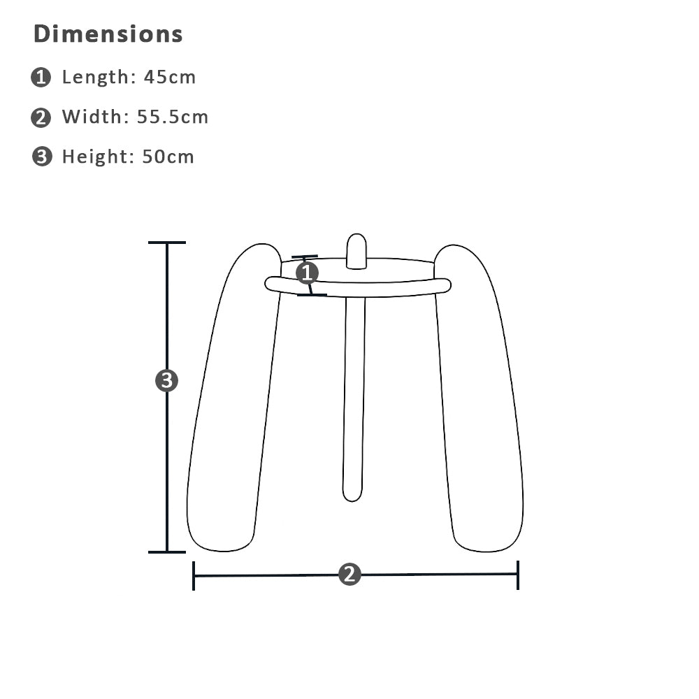 Bowen Indoor Round Timber Side Table