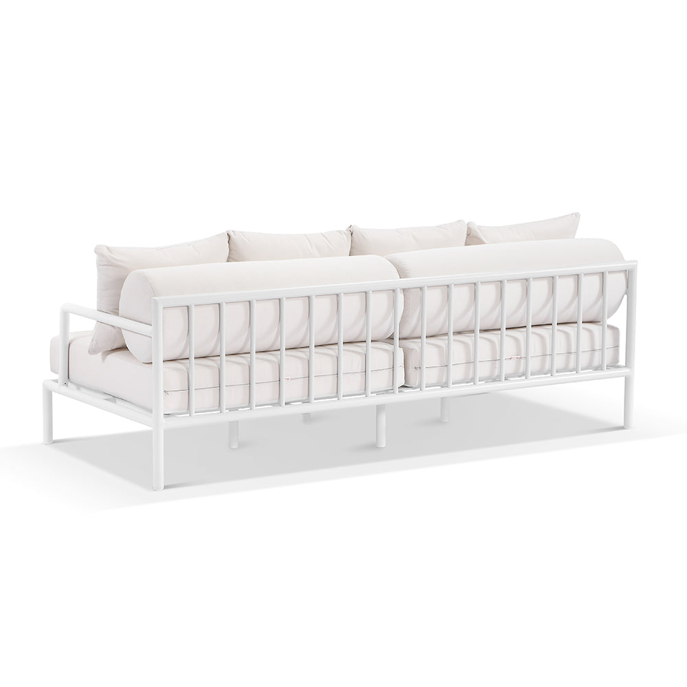 Capella 3 Seater Outdoor Aluminium Lounge in Sunbrella