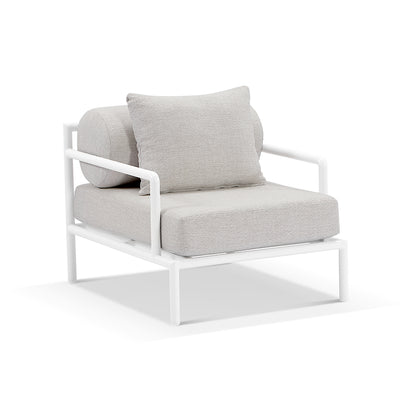 Capella Outdoor Aluminium Lounge Patio Balcony Set with Side Table