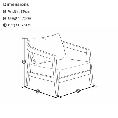Casuarina 3+1+1 Outdoor Lounge Setting with Coffee Table Set