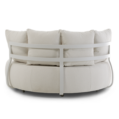 Catalina Outdoor Aluminium Round Daybed Lounge