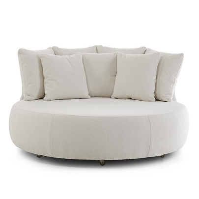 Catalina Outdoor Aluminium Round Daybed Lounge