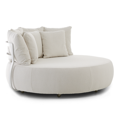 Catalina Outdoor Aluminium Round Daybed Lounge