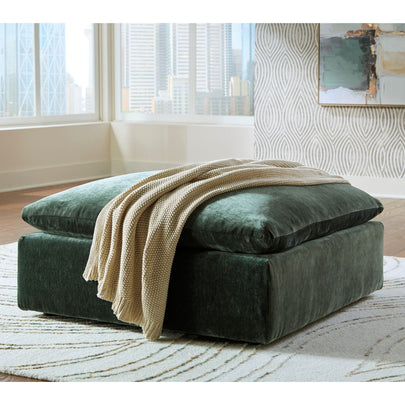 Charlotte Indoor Fabric Corner Sofa Lounge with Ottoman