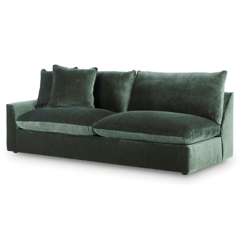 Charlotte Indoor Fabric Corner Sofa Lounge with Ottoman