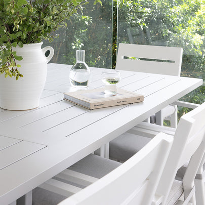 Tahitian 3m Outdoor Aluminium Rectangle Dining Table