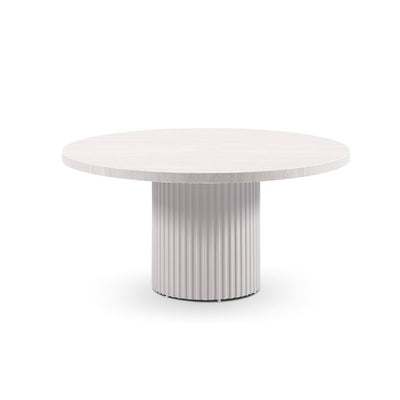 Curl Curl Outdoor 1.5m Round Ceramic Top Dining Table