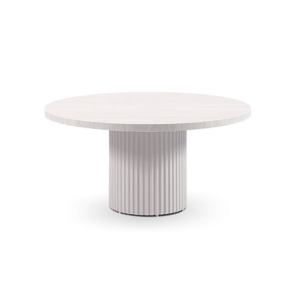 Curl Curl Outdoor 1.5m Round Ceramic Top Dining Table