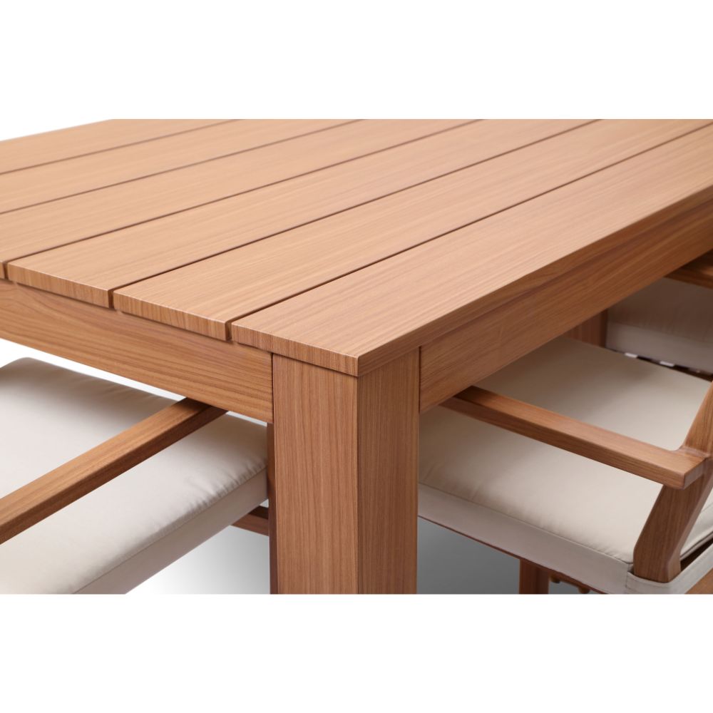 Entertainer 3.2m Outdoor Aluminium Dining Table with 12 Santorini Chairs