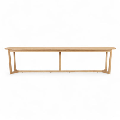 Kingscliff 12 Seater Rectangle Indoor Timber Dining Table and Chairs Setting